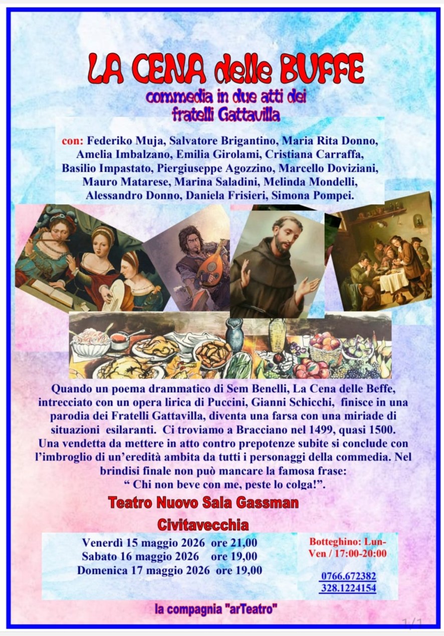 Locandina La cena delle Buffe