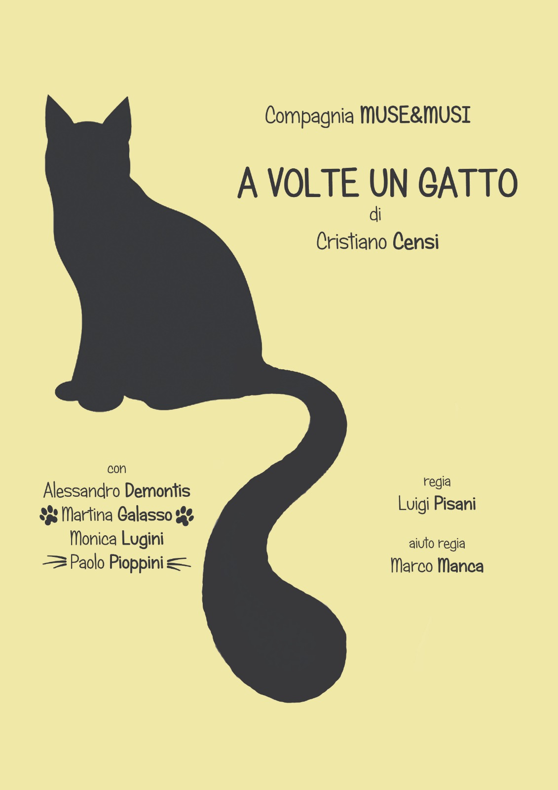 Locandina A volte un Gatto