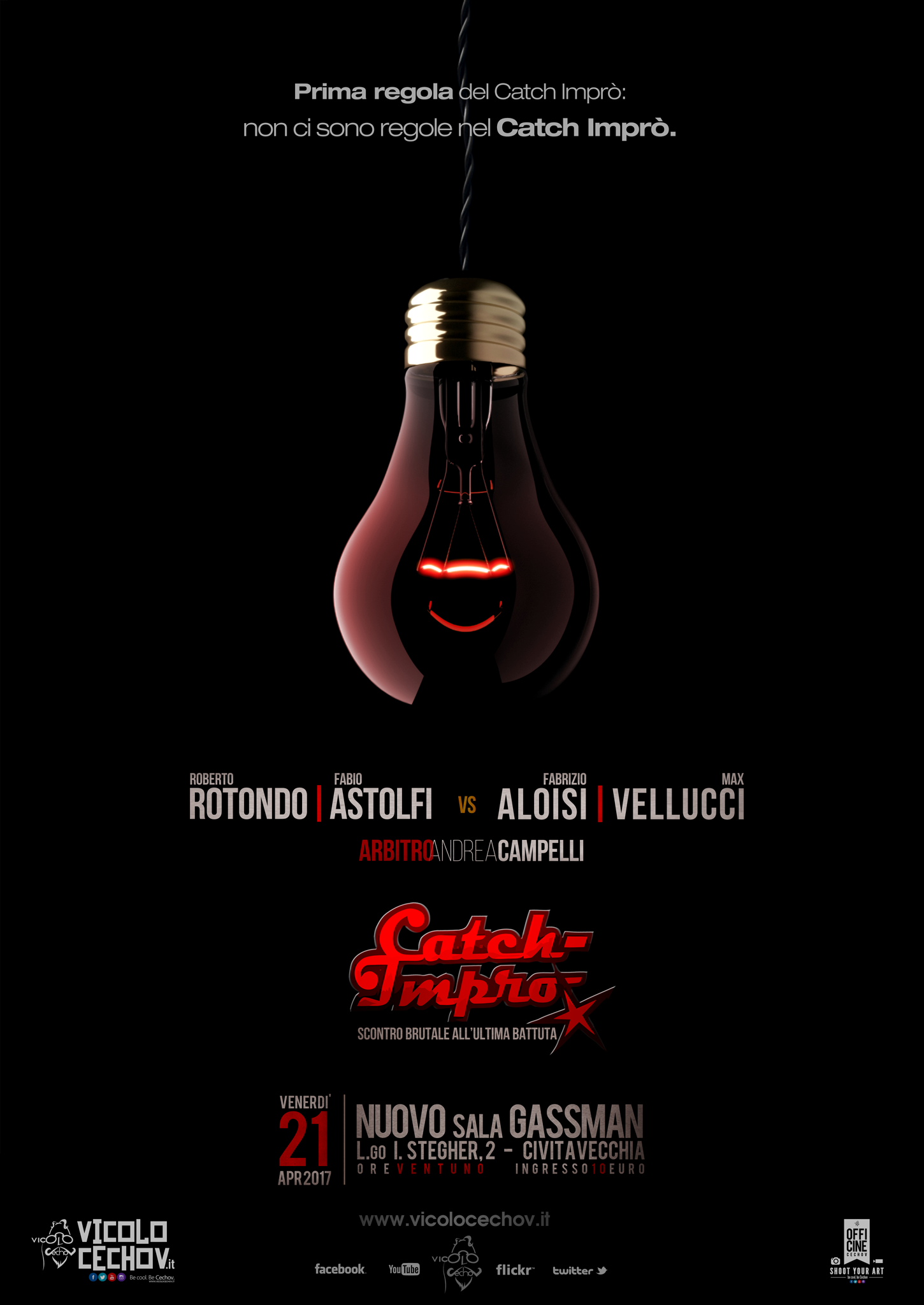 Locandina Catch Impro - Scontro brutale all'ultima battuta 2