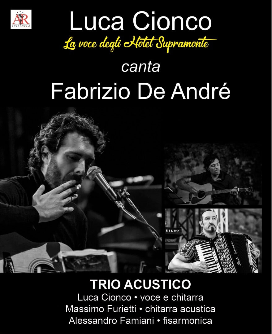 Locandina Concerto De Andrè