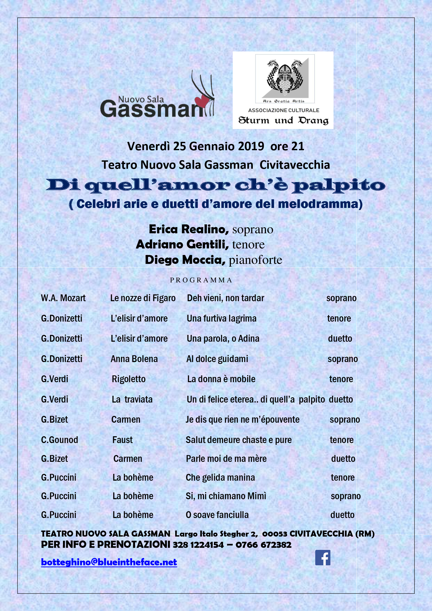 Locandina Di quell'amor ch'è palpito