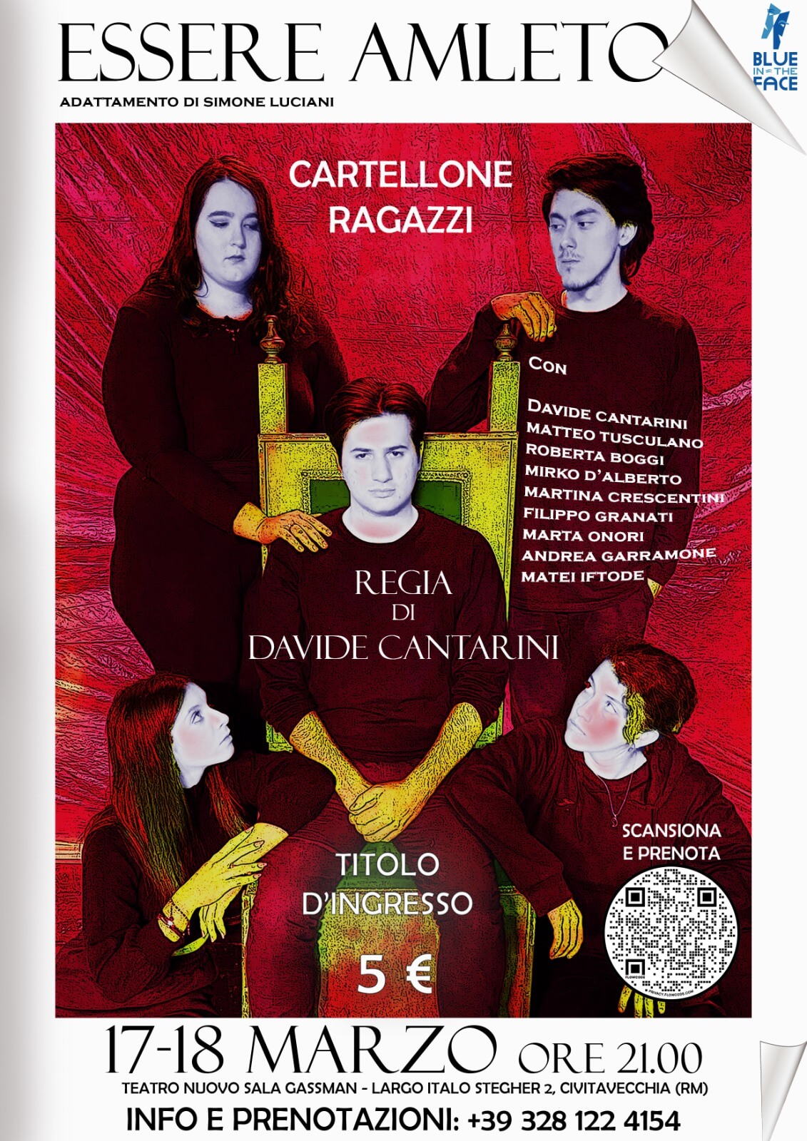 Locandina Essere Amleto