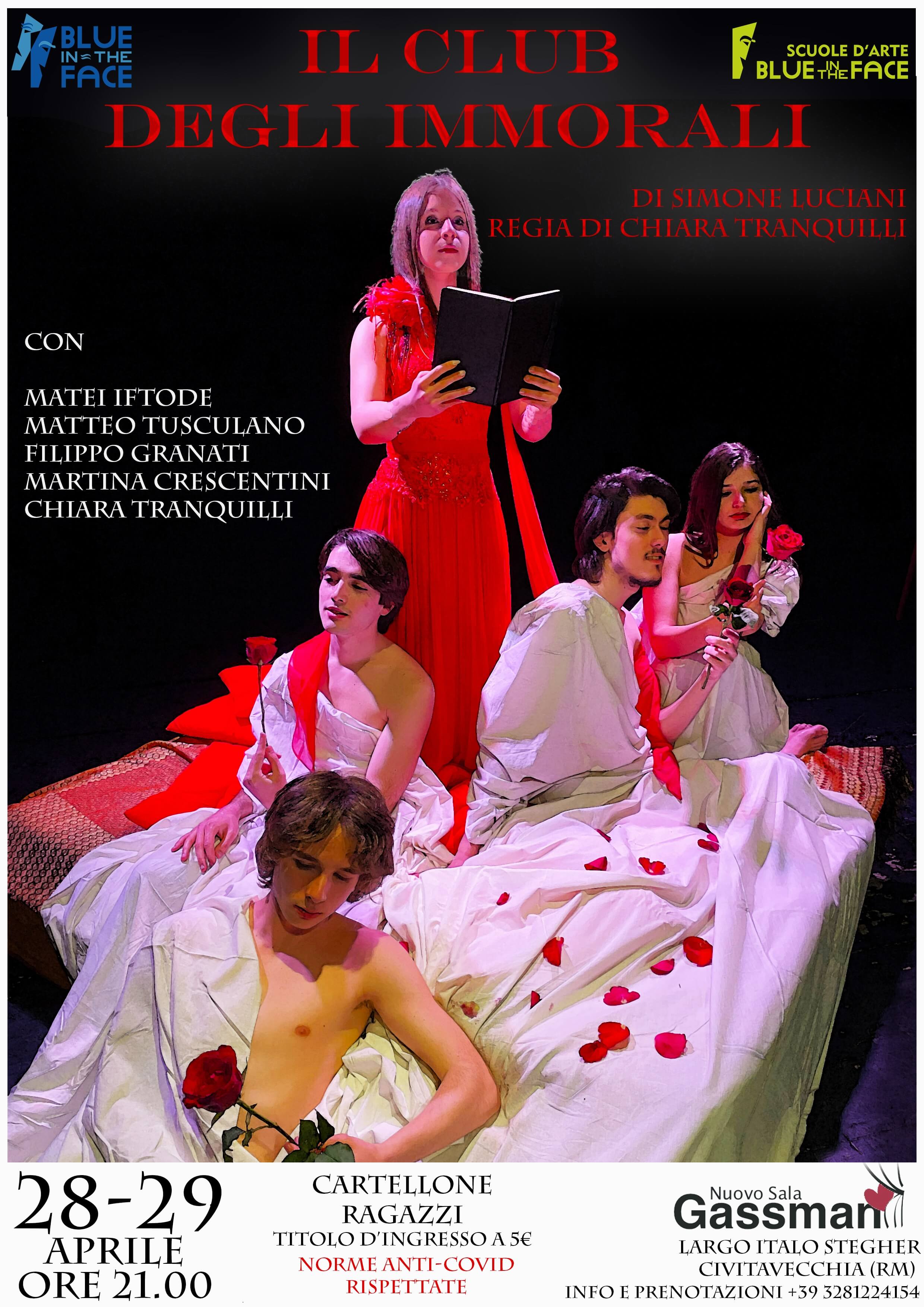 Locandina Il Club degli Immorali