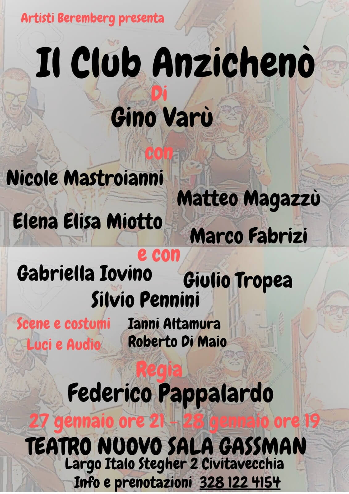 Locandina Il club anzichenò