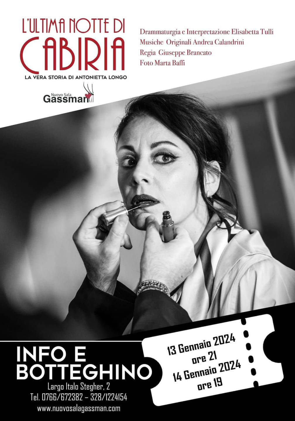 Locandina L ultima notte di Cabiria