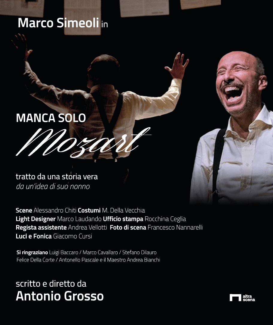 Locandina Manca solo Mozart