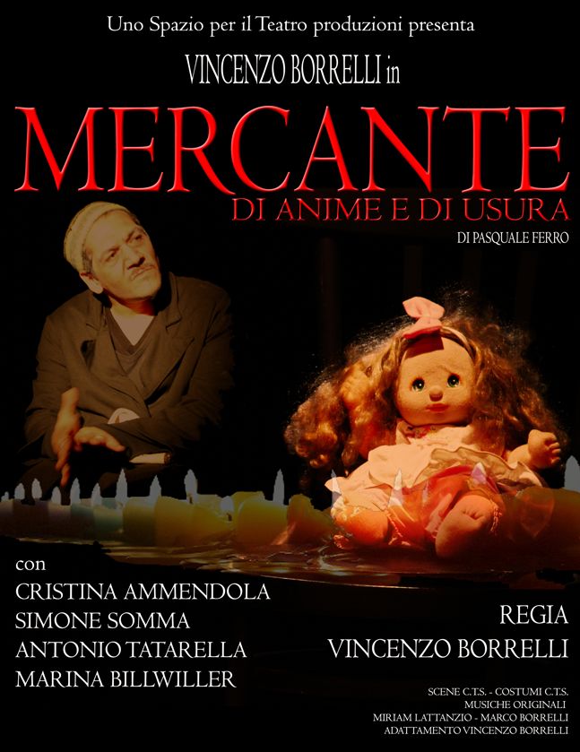 Locandina Mercante di Anima e Usura