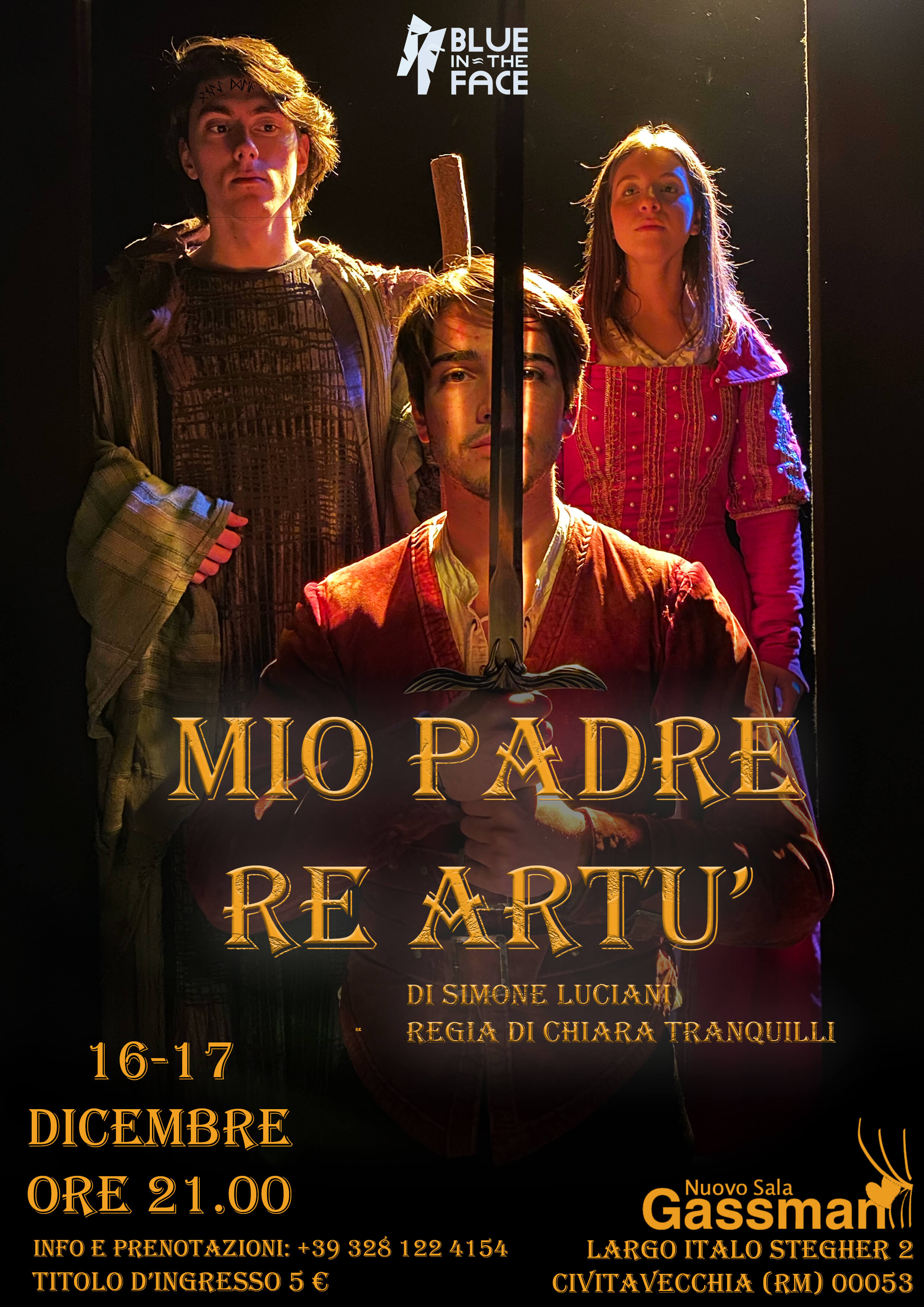 Locandina Mio padre Re Artù