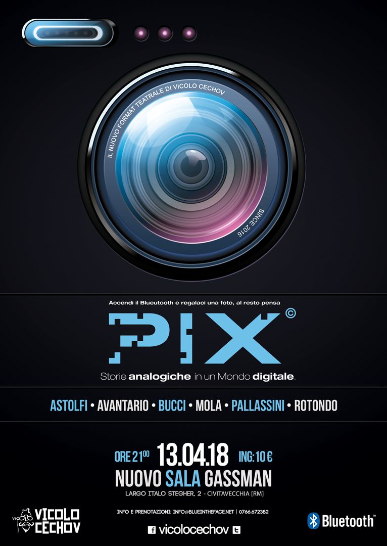 Locandina PIX - Storie analogiche in un Mondo digitale