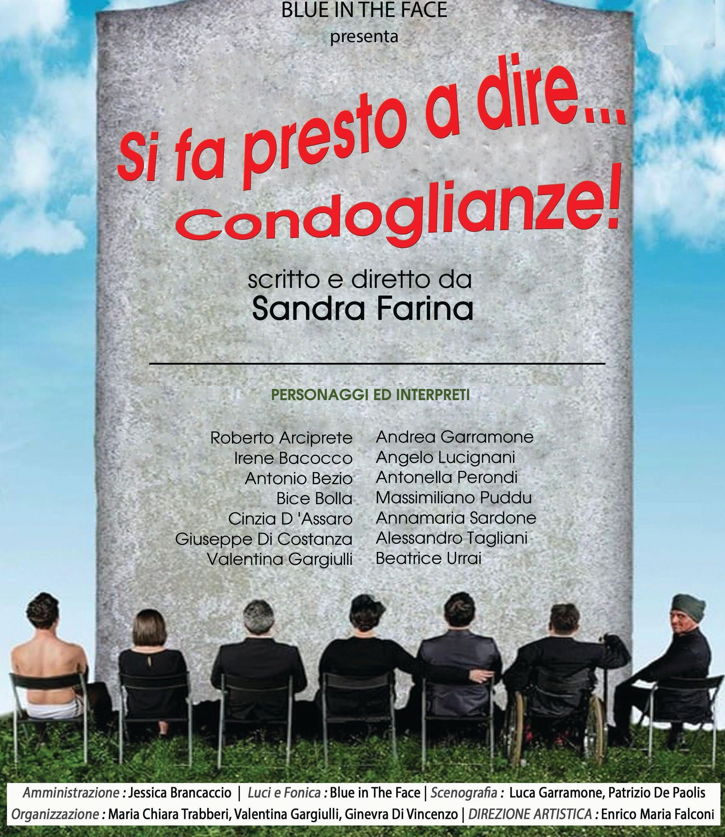 Locandina Si fa presto a dire... Condoglianze!