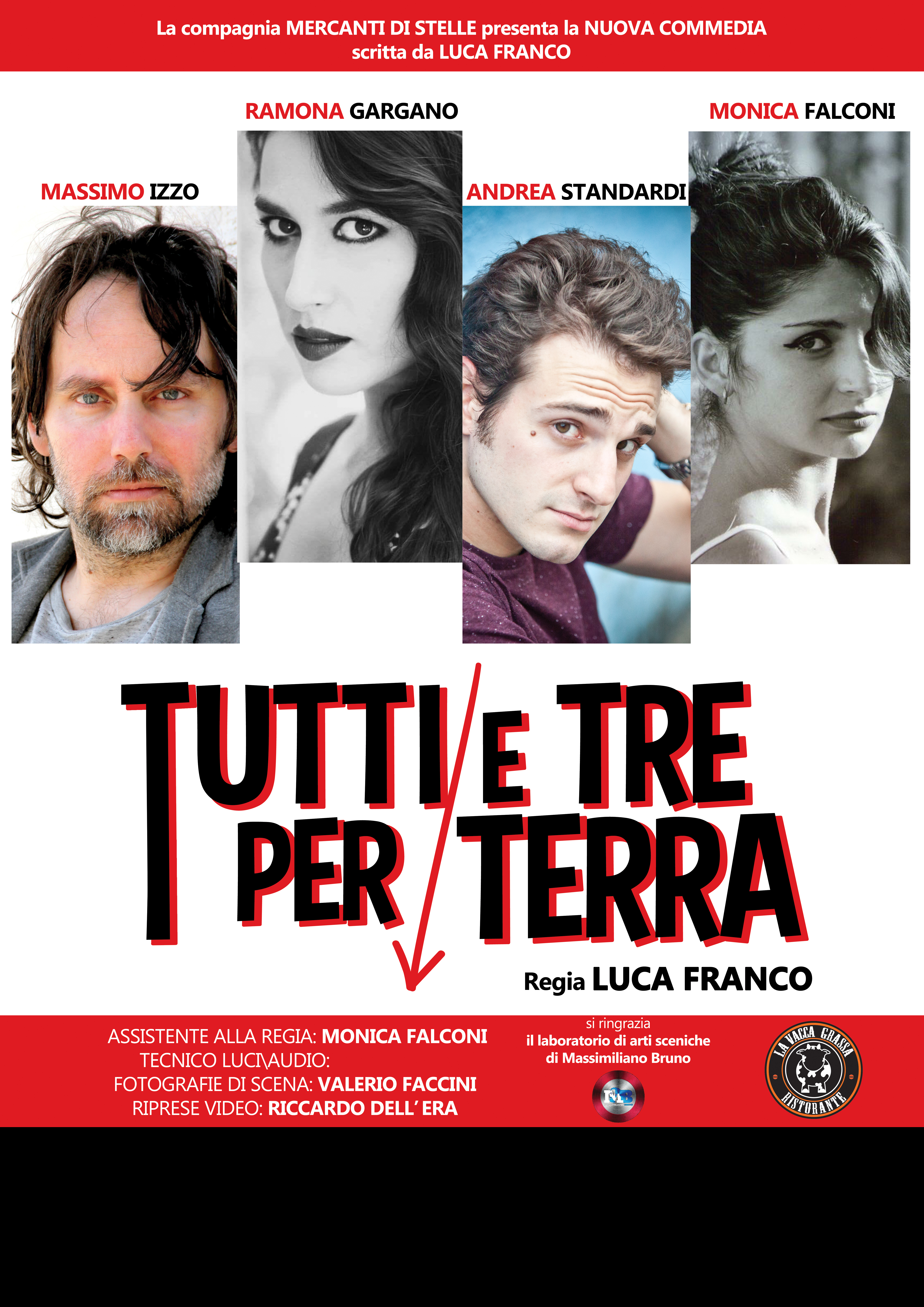 Locandina Tutti e tre per Terra