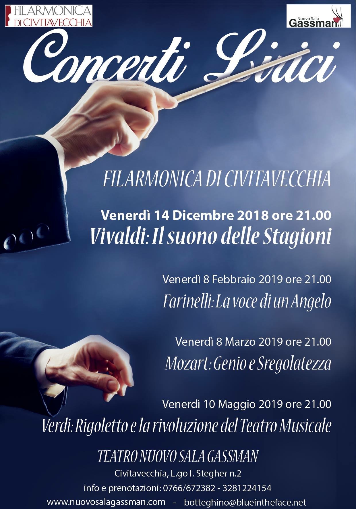 Locandina Vivaldi. Il suono delle Stagioni